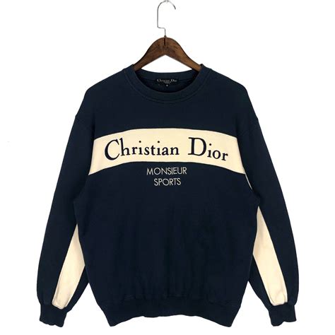 christian dior jumper vintage|Christian Dior sweatshirt women.